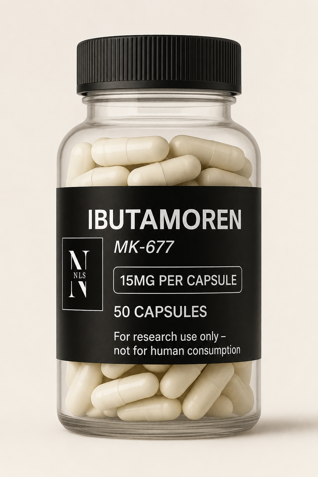MK-677 (Ibutamoren) – 15mg × 50
