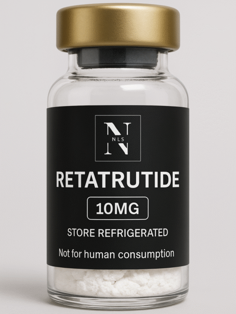 Retatrutide Supplement in Glass Vial