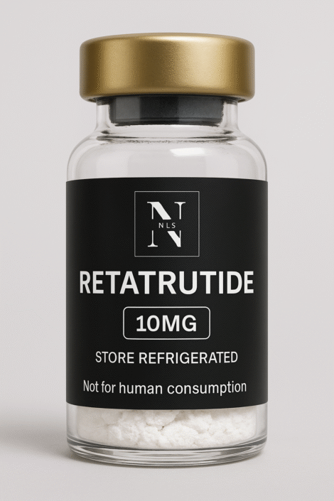 Retatrutide Supplement in Glass Vial